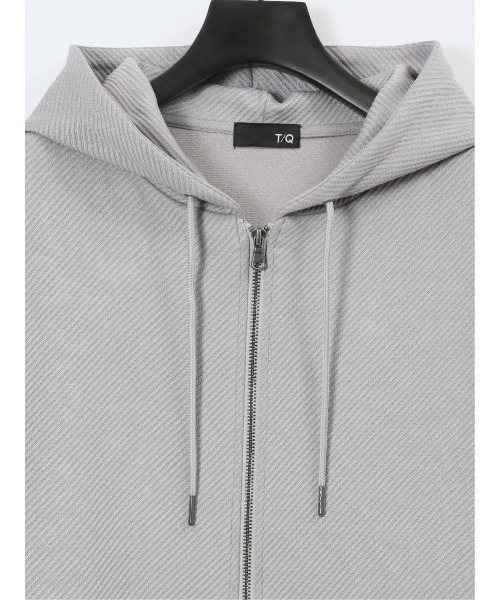 TAKA-Q（タカキュー）の「【ストレッチ】タカキュー ブリスターツイル フルジップパーカー（パーカー・メンズ・ネイビー/ホワイト/ボルドー/ブラック/ダークグリーン/グレー系その他2・LARGE/MEDIUM/X-LARGE）」の10枚目の写真