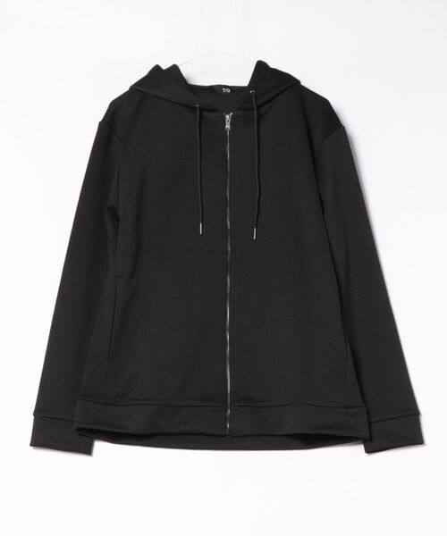 TAKA-Q（タカキュー）の「【ストレッチ】タカキュー ブリスターツイル フルジップパーカー（パーカー・メンズ・ネイビー/ホワイト/ボルドー/ブラック/ダークグリーン/グレー系その他2・LARGE/MEDIUM/X-LARGE）」の14枚目の写真