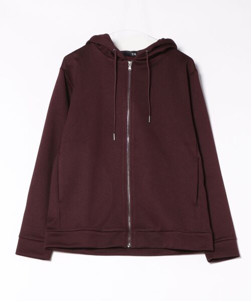 TAKA-Q（タカキュー）の「【ストレッチ】タカキュー ブリスターツイル フルジップパーカー（パーカー・メンズ・ネイビー/ホワイト/ボルドー/ブラック/ダークグリーン/グレー系その他2・LARGE/MEDIUM/X-LARGE）」の20枚目の写真