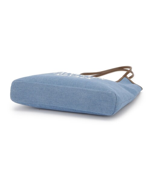 Dessin（デッサン）の「【軽量】ロゴプリントデニム×帆布トートバッグ（トートバッグ・レディース・ブルー系4/アイボリー系4・00）」の11枚目の写真