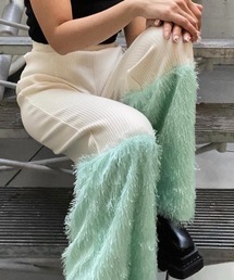 ENCLOSURE（エンクロージャー）の「【ENCLOSURE】Eco fur docking lib pants（その他パンツ）」