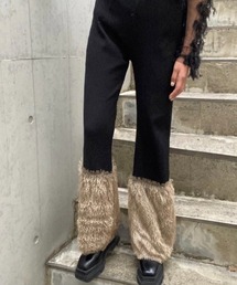 ENCLOSURE（エンクロージャー）の「【ENCLOSURE】Eco fur docking lib pants（その他パンツ）」