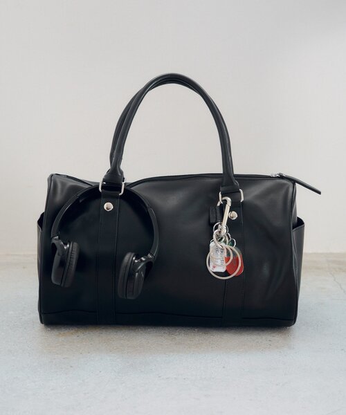 Kastane（カスタネ）の「【2026SSカタログ/大容量】スタッズBIGボストンバッグ（ボストンバッグ・レディース・ブラック/ブラウン・FREE）」の2枚目の写真