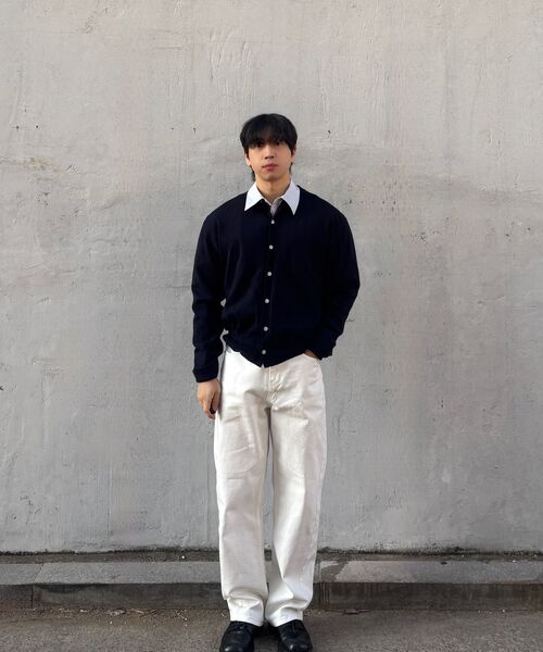 TOFFEE(トフィー)の「ディープカーブデニムパンツ (ホワイト)(デニムパンツ・メンズ・その他・SMALL/MEDIUM/LARGE/X-LARGE)」の12枚目の写真