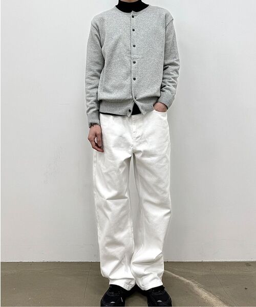 TOFFEE(トフィー)の「ディープカーブデニムパンツ (ホワイト)(デニムパンツ・メンズ・その他・SMALL/MEDIUM/LARGE/X-LARGE)」の10枚目の写真