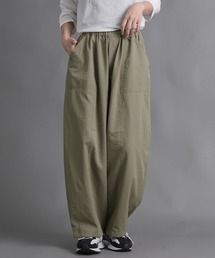 laulea（ラウレア）の「吸水速乾 接触冷感　プルオンコクーンパンツ（カーゴパンツ）」