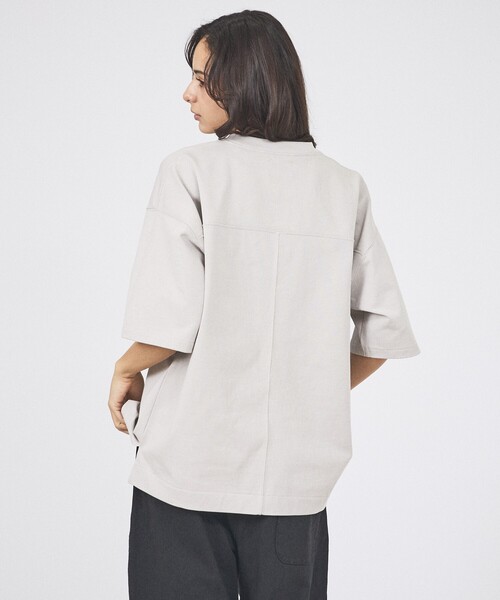 FORTUNA HOMME(フォルトゥナオム)の「【FORTUNA/フォルトゥナ】ClassicT-BackTee/クラシックティーバックTシャツ/ユニセックス/【WEB限定】(Tシャツ/カットソー・メンズ・グレイッシュベージュ/ブラック/ホワイト・L/M)」の19枚目の写真