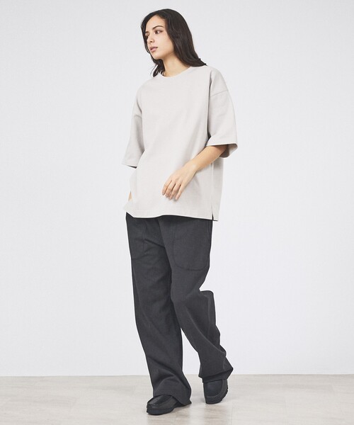 FORTUNA HOMME(フォルトゥナオム)の「【FORTUNA/フォルトゥナ】ClassicT-BackTee/クラシックティーバックTシャツ/ユニセックス/【WEB限定】(Tシャツ/カットソー・メンズ・グレイッシュベージュ/ブラック/ホワイト・L/M)」の21枚目の写真