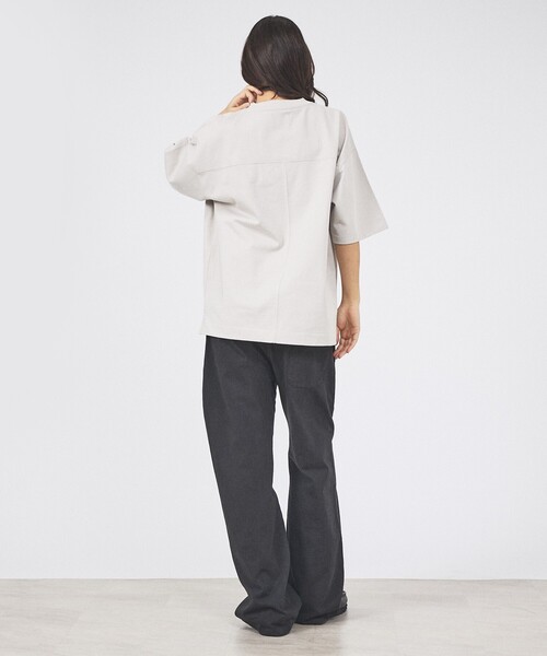 FORTUNA HOMME(フォルトゥナオム)の「【FORTUNA/フォルトゥナ】ClassicT-BackTee/クラシックティーバックTシャツ/ユニセックス/【WEB限定】(Tシャツ/カットソー・メンズ・グレイッシュベージュ/ブラック/ホワイト・L/M)」の22枚目の写真