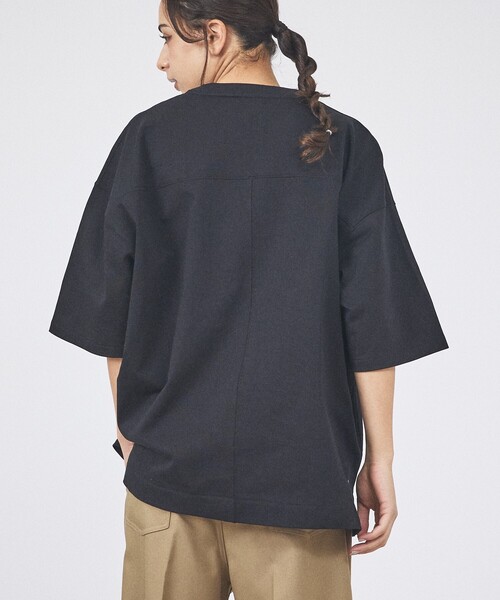 FORTUNA HOMME(フォルトゥナオム)の「【FORTUNA/フォルトゥナ】ClassicT-BackTee/クラシックティーバックTシャツ/ユニセックス/【WEB限定】(Tシャツ/カットソー・メンズ・グレイッシュベージュ/ブラック/ホワイト・L/M)」の5枚目の写真