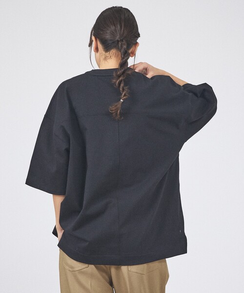 FORTUNA HOMME(フォルトゥナオム)の「【FORTUNA/フォルトゥナ】ClassicT-BackTee/クラシックティーバックTシャツ/ユニセックス/【WEB限定】(Tシャツ/カットソー・メンズ・グレイッシュベージュ/ブラック/ホワイト・L/M)」の6枚目の写真