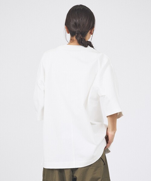 FORTUNA HOMME(フォルトゥナオム)の「【FORTUNA/フォルトゥナ】ClassicT-BackTee/クラシックティーバックTシャツ/ユニセックス/【WEB限定】(Tシャツ/カットソー・メンズ・グレイッシュベージュ/ブラック/ホワイト・L/M)」の11枚目の写真