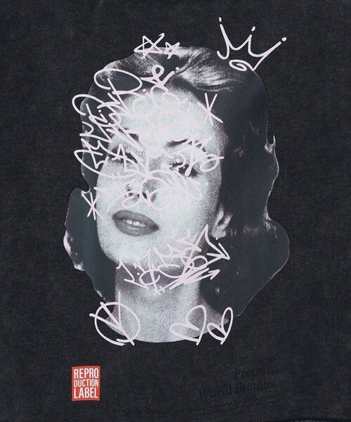 RePRODUCTION LABEL（リプロダクションレーベル）の「【RePRODUCTION LABEL / リプロダクションレーベル】スーパーBIGスウェット（パーカー・レディース・チャコールグレー・FREE）」の4枚目の写真