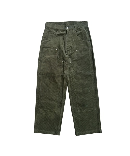 codegraphy(コードグラフィー)の「Corduroy Double Knee Pants(その他パンツ・メンズ・グリーン/Black・SMALL/LARGE/MEDIUM)」の2枚目の写真