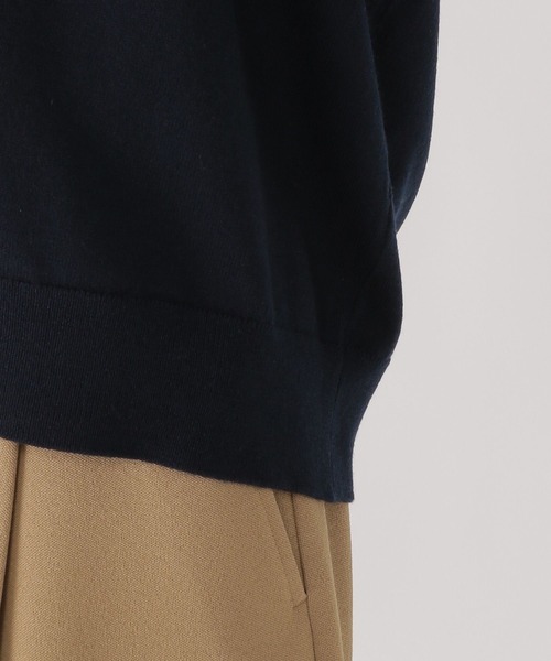 studio CLIP（スタディオクリップ）の「12ゲージレース付きVネックカーディガン（カーディガン/ボレロ・レディース・ライトグレー/ネイビー/アイボリー・FREE）」の21枚目の写真