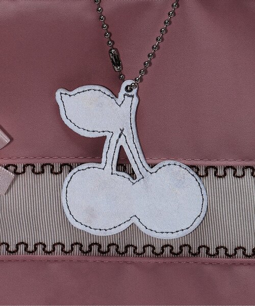 petit main（プティマイン）の「【通園・通学グッズ】GIRLS刺しゅうレッスンバッグ（トートバッグ・キッズ・ライトピンク/ネイビー・F）」の7枚目の写真