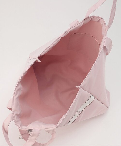 petit main（プティマイン）の「【通園・通学グッズ】GIRLS刺しゅうレッスンバッグ（トートバッグ・キッズ・ライトピンク/ネイビー・F）」の6枚目の写真