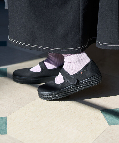 FREAK'S STORE(フリークスストア)の「Alberola × FREAK'S STORE/アルべローラ 別注 メリージェーン フラットシューズ(スニーカー・レディース・ブラック・38/37/36)」の7枚目の写真