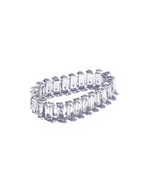 les bonbon(ルボンボン)の「【les bonbon】princess baguette ring/プリンセス バケット リング(リング・レディース・シルバー・#11/#15/#13/#9)」の4枚目の写真