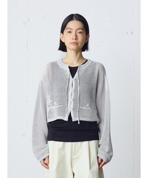 MidiUmi ニードルワークカーディガン