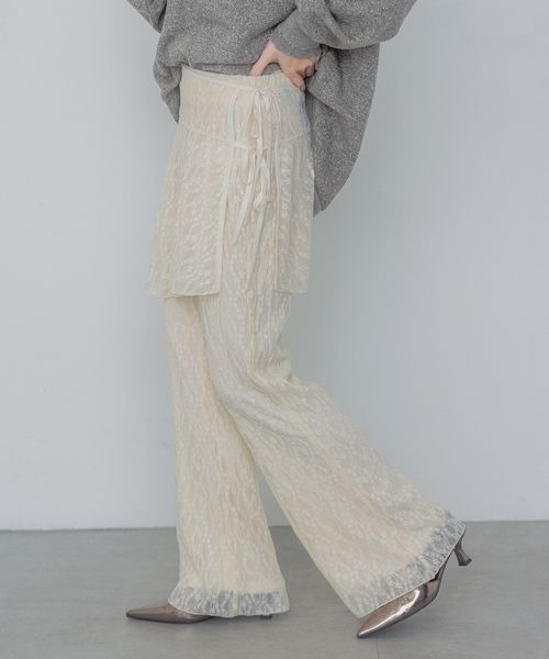 JEANASIS（ジーナシス）の「イージーパンツ（その他パンツ・レディース・ブラック・FREE）」の3枚目の写真