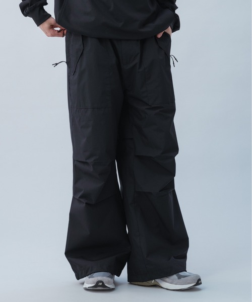 +phenix（プラスフェニックス）の「+phenix(プラスフェニックス) WIDE PANTS ワイドパンツ / GORE-TEX WINDSTOPPER（その他パンツ・メンズ・ネイビー/ブラック・M/L/XL）」の5枚目の写真