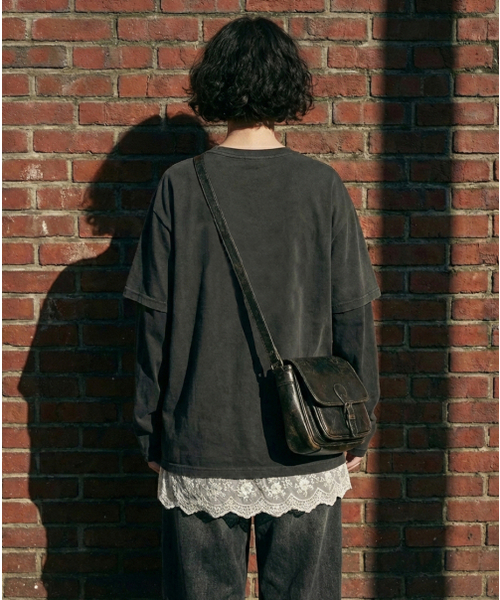 REBRENNER(リブレンナー)の「DTFトリップピグメントレイヤードTシャツチャコール(Tシャツ/カットソー・レディース・その他・MEDIUM/LARGE/X-LARGE)」の6枚目の写真