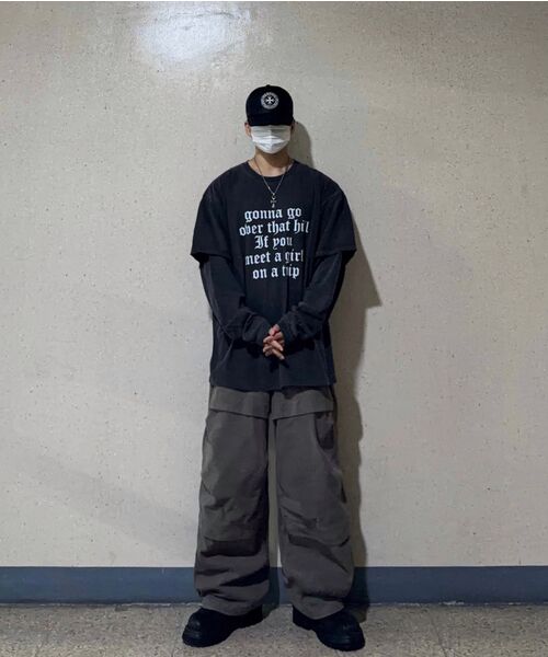 REBRENNER(リブレンナー)の「DTFトリップピグメントレイヤードTシャツチャコール(Tシャツ/カットソー・レディース・その他・MEDIUM/LARGE/X-LARGE)」の8枚目の写真