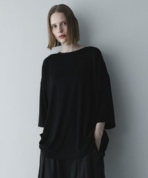 コットンギャバタックカーブパンツ - cotton gabardine tuck curved