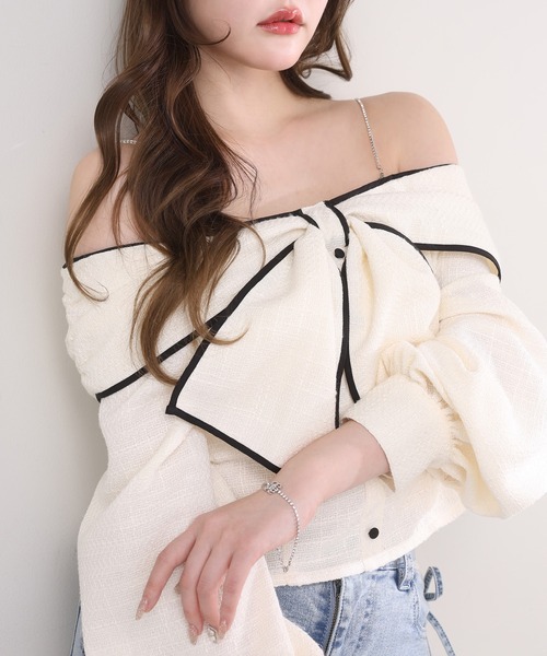 one after another NICE CLAUP（ワンアフターアナザーナイスクラップ）の「【Eliane Collection】ロゴブレスレット（ブレスレット・レディース・ゴールド/シルバー・FREE）」の5枚目の写真