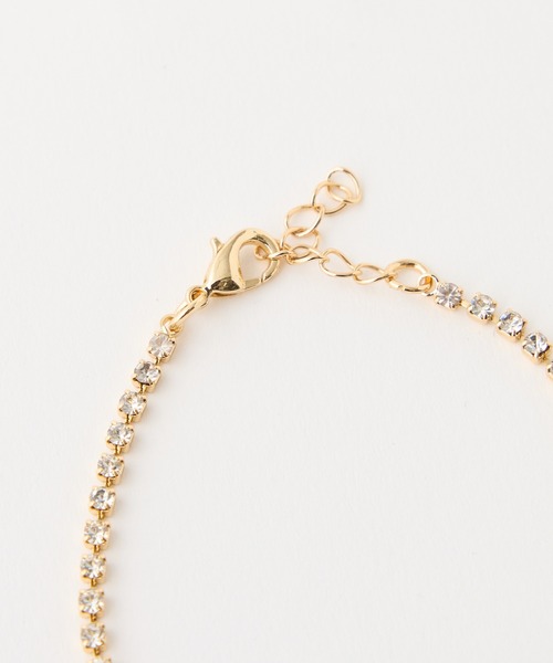 one after another NICE CLAUP（ワンアフターアナザーナイスクラップ）の「【Eliane Collection】ロゴブレスレット（ブレスレット・レディース・ゴールド/シルバー・FREE）」の6枚目の写真