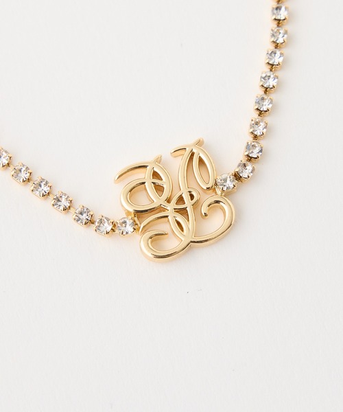 one after another NICE CLAUP（ワンアフターアナザーナイスクラップ）の「【Eliane Collection】ロゴブレスレット（ブレスレット・レディース・ゴールド/シルバー・FREE）」の7枚目の写真