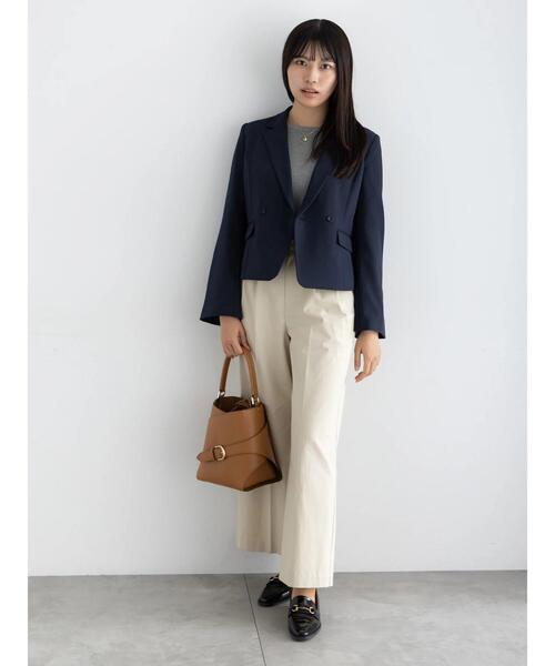 Te chichi(テチチ)の「2タックチノパンツ【AOYAMA FASHION ASSOCIATION × Té chichi】(その他パンツ・レディース・ベージュ/ネイビー・F)」の16枚目の写真