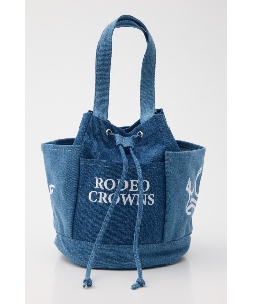 RODEO CROWNS WIDE BOWL(ロデオクラウンズワイドボウル)の「サイドポケットミドルトート(トートバッグ・レディース・ブルー/ブラック/ブラウン系その他/カモフラージュ・FREE)」の10枚目の写真