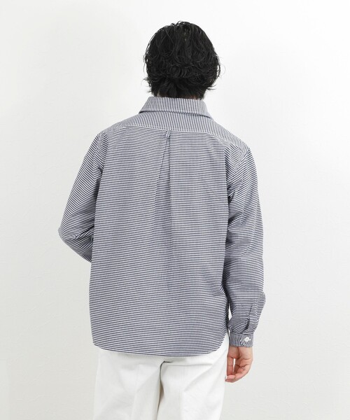 DANTON（ダントン）の「【DANTON】オックスフォード ラウンドカラー プルオーバーシャツ 長袖 26SS（DT-B0282OXP）（シャツ/ブラウス・メンズ・ネイビー・38/40/42/44）」の11枚目の写真