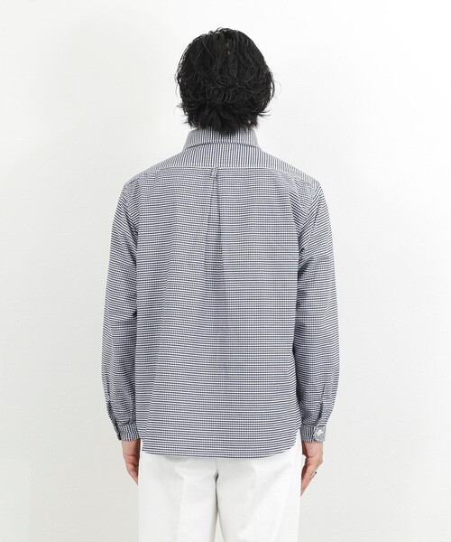 DANTON（ダントン）の「【DANTON】オックスフォード ラウンドカラー プルオーバーシャツ 長袖 26SS（DT-B0282OXP）（シャツ/ブラウス・メンズ・ネイビー・38/40/42/44）」の19枚目の写真