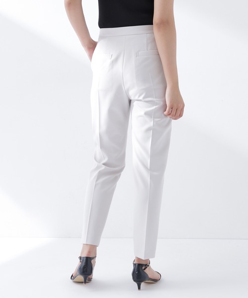 NATURAL BEAUTY BASIC(ナチュラルビューティーベーシック)の「【Oggi5月号掲載】◇<骨格ストレート>メタルポイントアンクルパンツ(その他パンツ・レディース・ダークブルー/ブラック/グレイッシュベージュ・MEDIUM/P/S)」の12枚目の写真