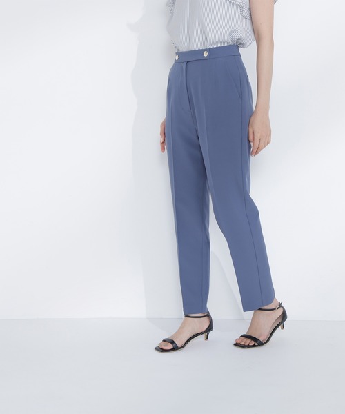 NATURAL BEAUTY BASIC(ナチュラルビューティーベーシック)の「【Oggi5月号掲載】◇<骨格ストレート>メタルポイントアンクルパンツ(その他パンツ・レディース・ダークブルー/ブラック/グレイッシュベージュ・MEDIUM/P/S)」の19枚目の写真