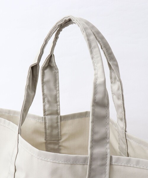 DANTON(ダントン)の「【DANTON】MONTORGUEIL A4収納可 折りたたみ ポリエステル×コットン キャンバストートバッグ 26SS(トートバッグ・メンズ・グレー/ブラック/サックスブルー/アイボリー・FREE)」の7枚目の写真