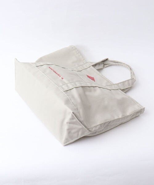 DANTON(ダントン)の「【DANTON】MONTORGUEIL A4収納可 折りたたみ ポリエステル×コットン キャンバストートバッグ 26SS(トートバッグ・メンズ・グレー/ブラック/サックスブルー/アイボリー・FREE)」の11枚目の写真