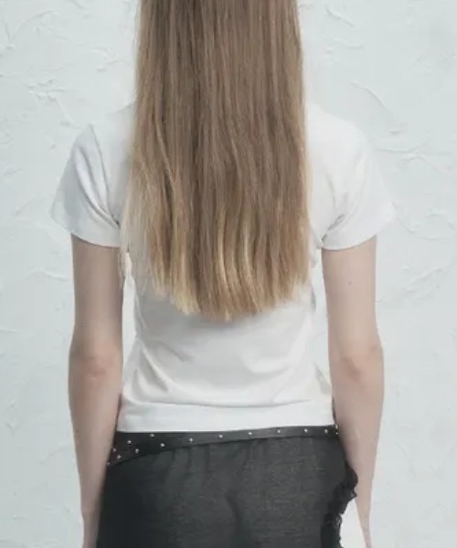 Ada.(エイダ)の「◇SETUPEXE◇ブランド直輸入正規品/ドリーム ピアス トップ DREAM PIERCING TOP(Tシャツ/カットソー・レディース・ホワイト/イエロー/ブラック・FREE)」の8枚目の写真