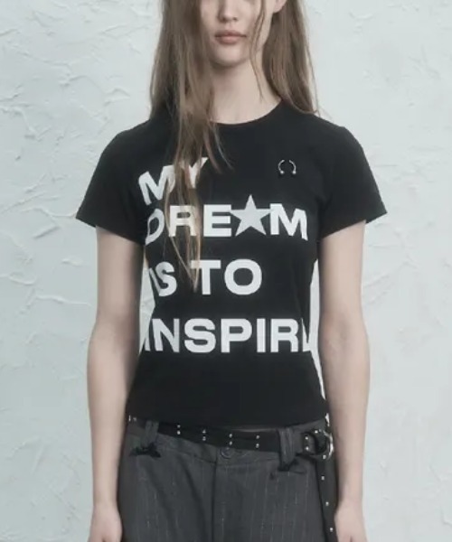 Ada.(エイダ)の「◇SETUPEXE◇ブランド直輸入正規品/ドリーム ピアス トップ DREAM PIERCING TOP(Tシャツ/カットソー・レディース・ホワイト/イエロー/ブラック・FREE)」の12枚目の写真