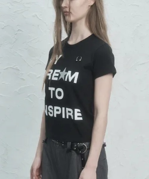 Ada.(エイダ)の「◇SETUPEXE◇ブランド直輸入正規品/ドリーム ピアス トップ DREAM PIERCING TOP(Tシャツ/カットソー・レディース・ホワイト/イエロー/ブラック・FREE)」の13枚目の写真