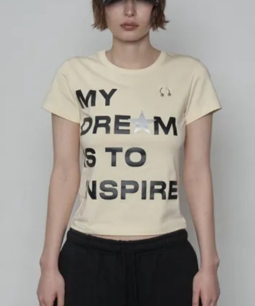 Ada.(エイダ)の「◇SETUPEXE◇ブランド直輸入正規品/ドリーム ピアス トップ DREAM PIERCING TOP(Tシャツ/カットソー・レディース・ホワイト/イエロー/ブラック・FREE)」の18枚目の写真