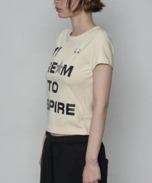 Ada.(エイダ)の「◇SETUPEXE◇ブランド直輸入正規品/ドリーム ピアス トップ DREAM PIERCING TOP(Tシャツ/カットソー・レディース・ホワイト/イエロー/ブラック・FREE)」の19枚目の写真