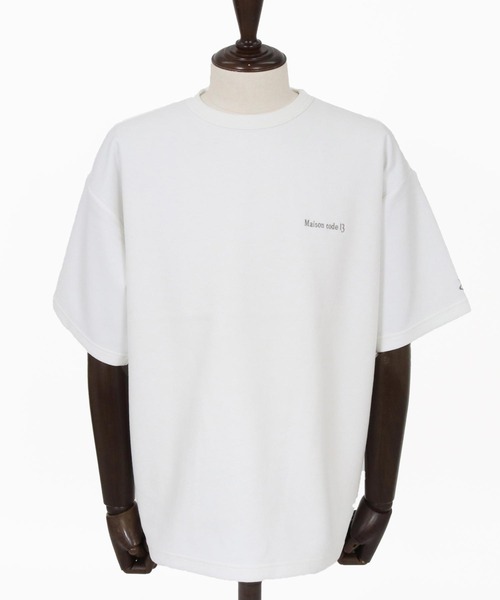 Maison code 13(メゾンコードサーティーン)の「mt10346-cardboard knit tee カットソー(M26S-23)(Tシャツ/カットソー・メンズ・オフホワイト/ブルー/ブラック・S/M/L/XL)」の21枚目の写真