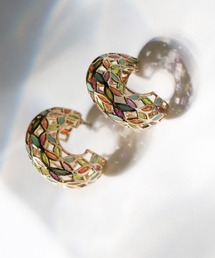 Zoule ゾーラ:MOROCCAN モロッカンシリーズ leaves moroccan ピアス