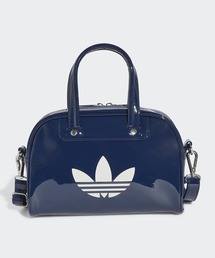adidas/アディダス アディカラー ミニボウリングバッグ 配色 バイカラー パイピング 2way エナメルバッグ 秋 秋服 2026年秋冬
