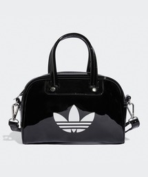 adidas/アディダス アディカラー ミニボウリングバッグ 配色 バイカラー パイピング 2way エナメルバッグ 秋 秋服 2026年秋冬