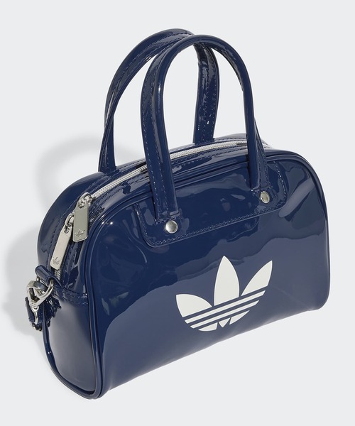 adidas(アディダス)の「adidas/アディダス アディカラー ミニボウリングバッグ 配色 バイカラー パイピング 2way エナメルバッグ 秋 秋服 2026年秋冬(ショルダーバッグ・レディース・ベージュ/ブルー/ブラック/インディゴブルー・FREE)」の20枚目の写真